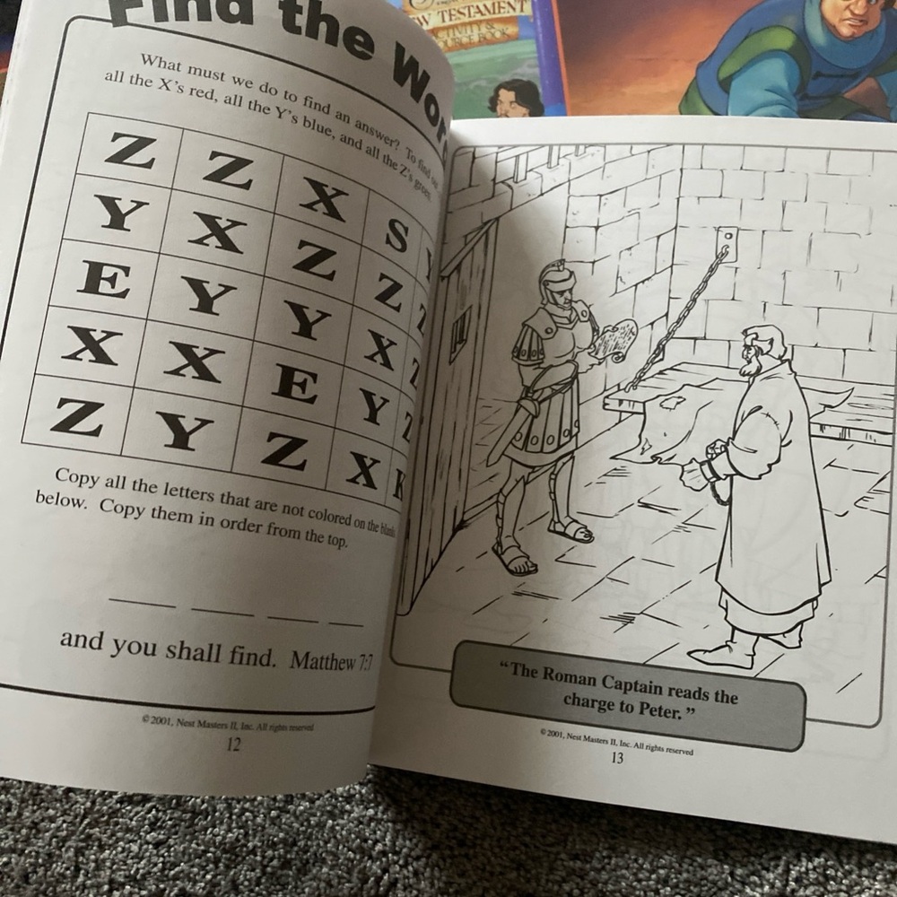 HUGE Nest Sunday School Animated Stories DVD & Reproducible Activity Book Set - Picture 12 of 16